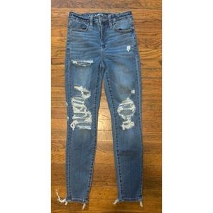 Ripped American Eagle Jeans